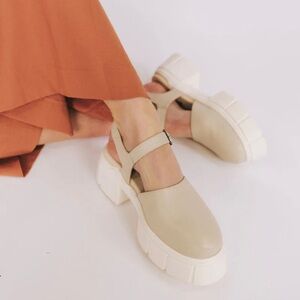Free People Milan Mary Janes Dune